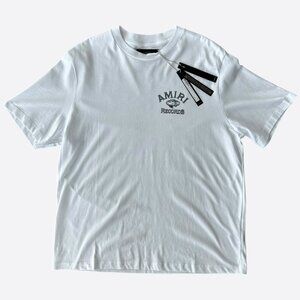 Amiri White Records Logo T-Shirt